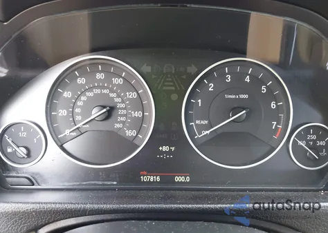 2013 BMW 328I xDrive из США, поврежденный, VIN WBA3B3C54DF536613